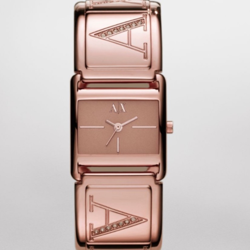 New & Authentic Armani Exchange Rose Gold Watch